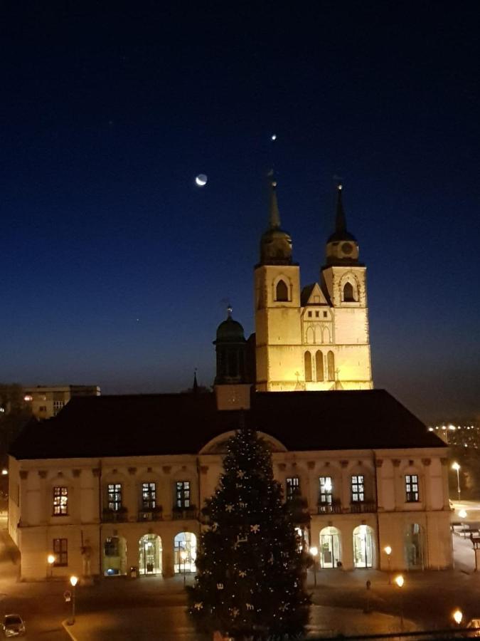 Kleines Zuhause Lägenhet Magdeburg Exteriör bild